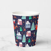 サンタ&トナディアーズナイトクリスマスノルディックビレッジ 紙コップ (右)
