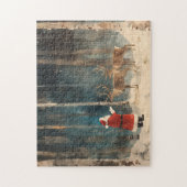 サンタ・トナディア・ヴィンテージ・クリスマス ジグソーパズル (縦)