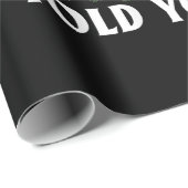 サンタ・トランプ私の方が見え始めている ラッピングペーパー (ロールコーナー)