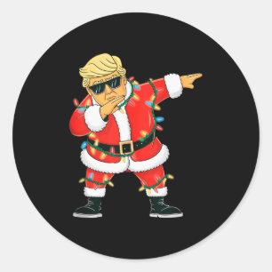 サンタ トランプ クリスマス ダブ Xmas メンズ レディース キッズ タンクトップ ラウンドシール