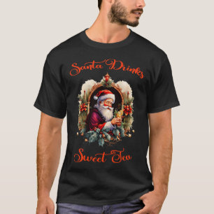 サンタ・ドリンク・スウィートティー Tシャツ