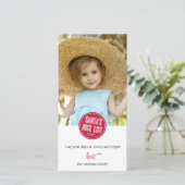 サンタ・ニース・リスト・ホリデー・フォト・カード シーズンカード (スタンド正面)