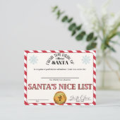 サンタ・ニース・リスト ポストカード (スタンド正面)