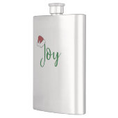 サンタ・ハットで緑の喜び フラスク (左)