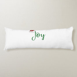 サンタ・ハットで緑の喜び ボディピロー