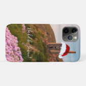 サンタ・ハットとコーニッシュ・クリスマスホエール Case-Mate iPhoneケース (裏面(横))