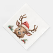 サンタ・ハットのトナカイがあなたを見る (コーナー)