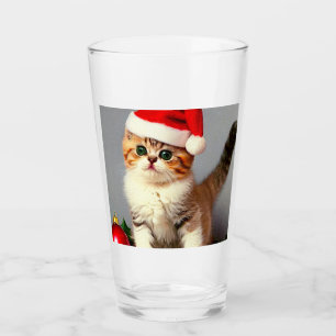 サンタ・ハットのヴィンテージ・クリスマスキット タンブラーグラス