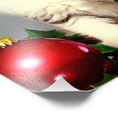 サンタ・ハットのヴィンテージ・クリスマスキット フォトプリント (角)