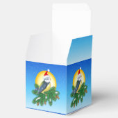 サンタ・ハットの鳥 フェイバーボックス (オープン)