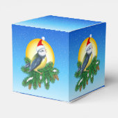 サンタ・ハットの鳥 フェイバーボックス (裏面サイド)