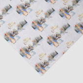 サンタ・ハットを使ったウサギのピーター 薄葉紙 (詳細)