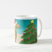 サンタ・ハットマグ付きハンプデイラクメル コーヒーマグカップ (正面右)