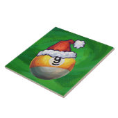 サンタ・ハット・オン・グリーンの9球 タイル (側面)