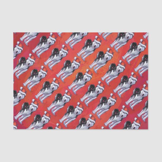 サンタ・ハット・オン・レッド 薄葉紙 (正面)