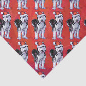 サンタ・ハット・オン・レッド 薄葉紙 (詳細)