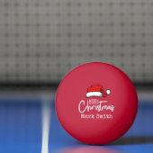 サンタ・ハット・メリー・クリスマスでピンポン 卓球ボール (ネット)