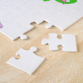 サンタ バタフライ ホホホ ラブリー クリスマス ジグソーパズル (側面)