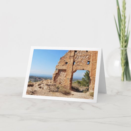 サンタ・バルバラのエルミタージュ、スペイン・バレンシア カード (正面)