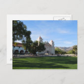 サンタ・バーバラの代表団、カリフォルニア ポストカード (正面/裏面)