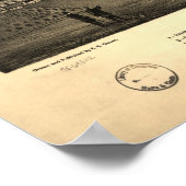 サンタ・バーバラの地図Birds-Eye View, 1877 ポスター (角)