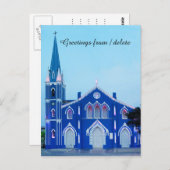 サンタ・バーバラの礼拝堂 ポストカード (正面/裏面)