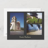 サンタ・バーバラ ポストカード (正面/裏面)