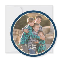 サンタ・パイレート船（イルカ付き）クリスマス・フォトカード