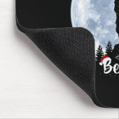 サンタ・ビッグフット・クリスマスロック転がサスカッチベリーヴ マウスパッド (コーナー)