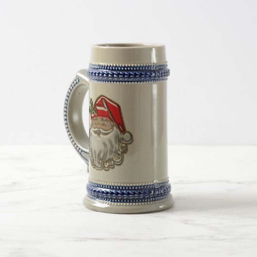 サンタ ビールジョッキ (正面左)