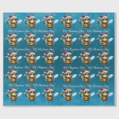 サンタ・ビー「Oh Christmas Bee」 ラッピングペーパー (フラット)