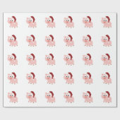 サンタ・ピグ ラッピングペーパー (フラット)