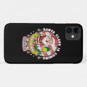 サンタ ピックルボール クリスマス, おもしろ サンタクロース  Case-Mate iPhoneケース (裏面(横))