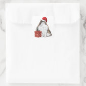 サンタ・ファーガス・ステッカー スクエアシール (バッグ)