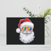 サンタ フェイス ゲイ サングラス クリスマス Xmas LGBTQ (スタンド正面)