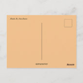 サンタ・フェ・ニューメキシコのカーペット ポストカード (裏面)