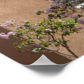 サンタ・フェ、ニューメキシコ、ライラック ポスター (角)