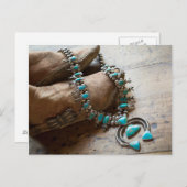 サンタ・フェ，ニューメキシコ。宇佐 ポストカード (正面/裏面)