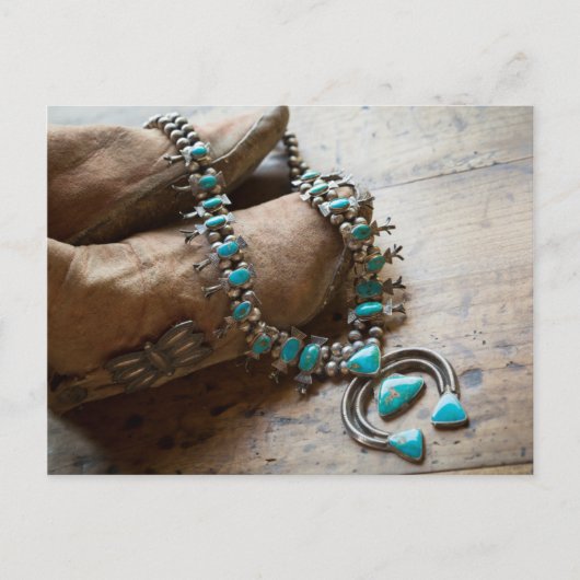 サンタ・フェ，ニューメキシコ。宇佐 ポストカード (正面)