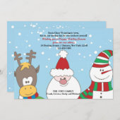 サンタ&フレンズホリデームービングアナウンス シーズンカード (正面/裏面)
