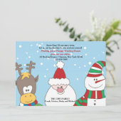 サンタ&フレンズホリデームービングアナウンス メニュー (スタンド正面)