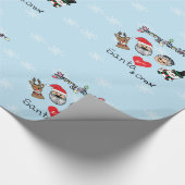 サンタ&フレンズ ラッピングペーパー (角)