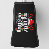 サンタ・ブラ・クリスマスを呼ぶ可能性がおもしろい高い ゴルフヘッドカバー (回転90)