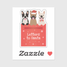 サンタ・ブルドッグフランスのへの手紙