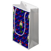 サンタ・ブロンド・メルマン醜いクリスマス・メルメイド・ギフト スモールペーパーバッグ (正面アングル)