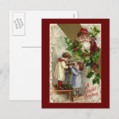 サンタ・プレジャークリスマス シーズンポストカード (正面/裏面)