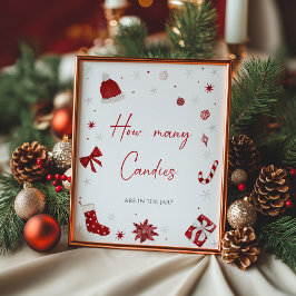 サンタ・ベビーシャワーキャンディーズのポスター ポスター