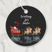 サンタ・ホを待ってる!ホー!ホー!ウィンターホリデー フェイバータグ (裏面)