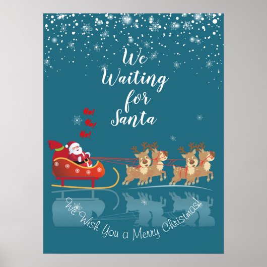 サンタ・ホを待ってる！ホー！ホー！ウィンターホリデー ポスター (正面)