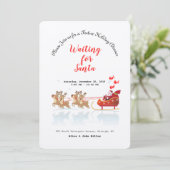 サンタ・ホを待ってる！ホー！ホー！ウィンターホリデー 招待状 (スタンド正面)